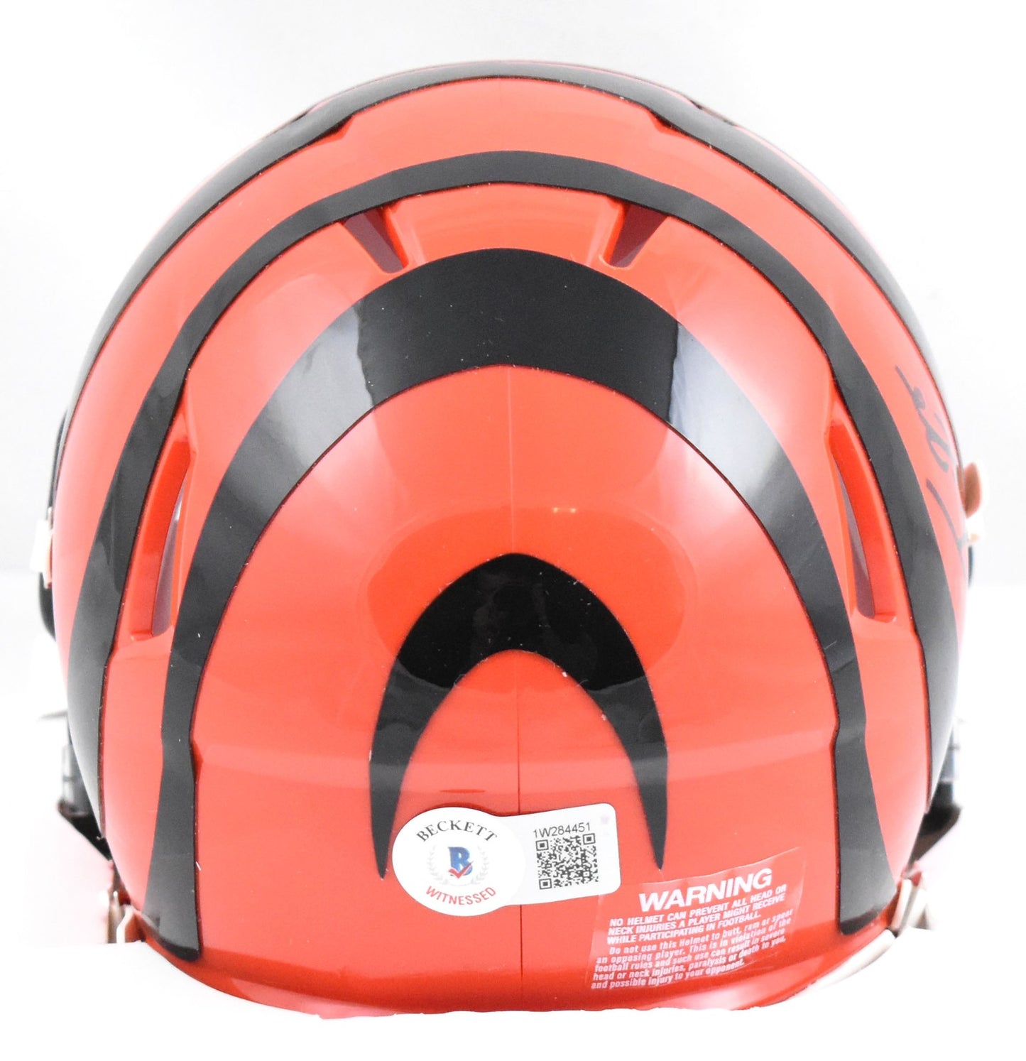 Tee Higgins Signed Cincinnati Bengals Speed Mini Helmet