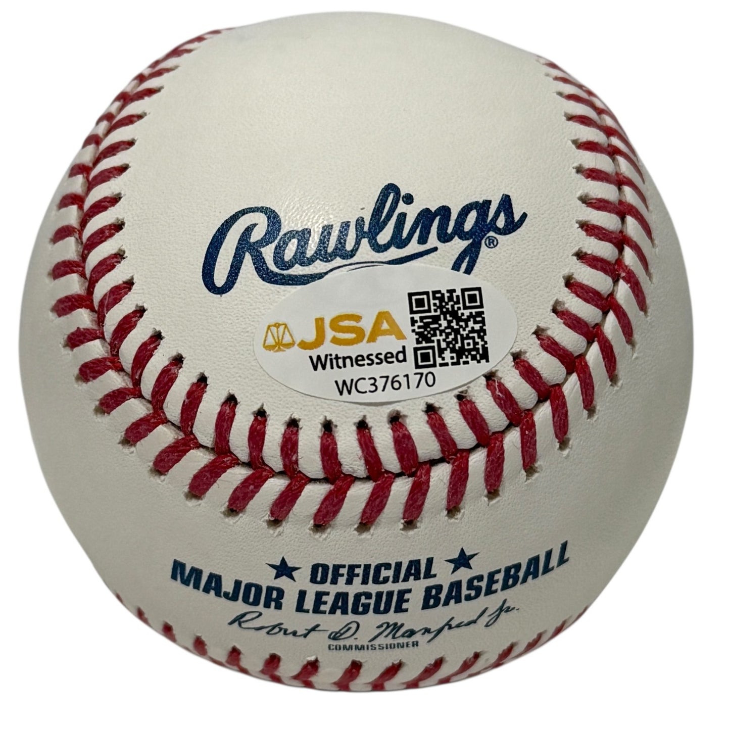 Mitch Voit New York Mets Signed Official Major League Baseball (JSA Witness)