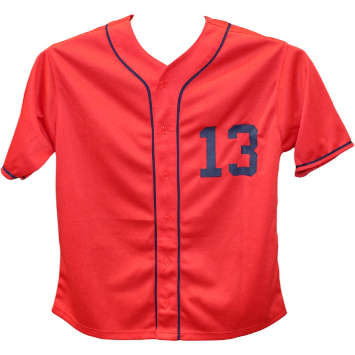 Ronald Acuna Signed Atlanta Braves Pro Style Red Jersey JSA