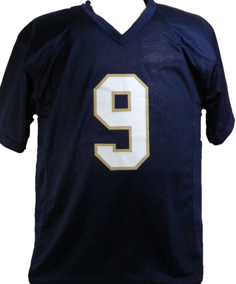 Jaylon Smith Autographed Navy Blue Custom College Style Jersey