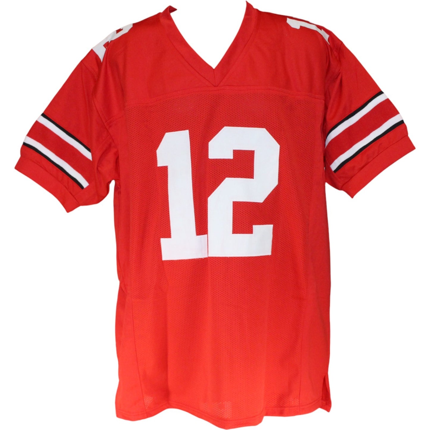 Denzel Ward Signed College Style Custom Football Jersey