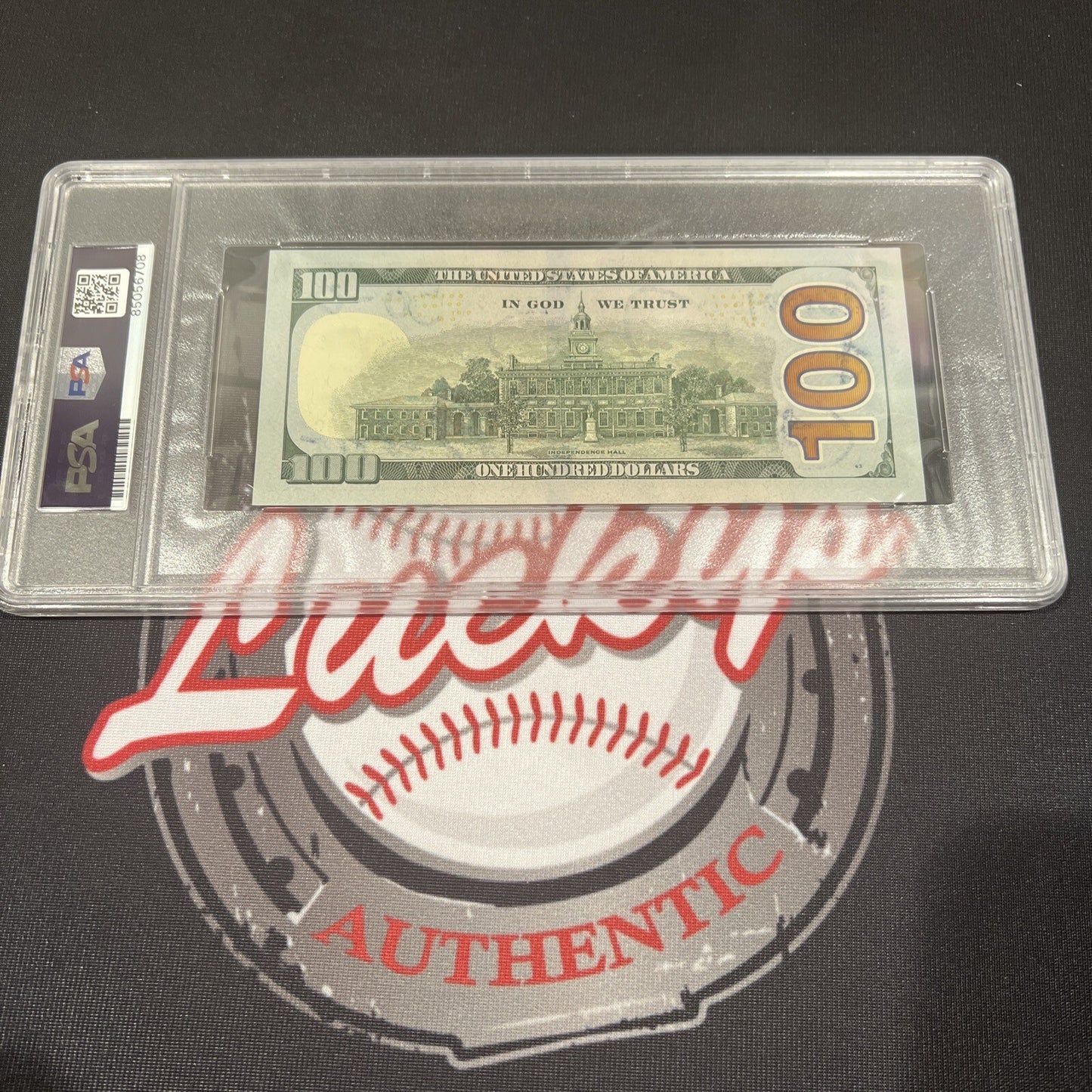 Floyd Mayweather Jr Signed $100 Bill with 4 Inscriptions PSA 10