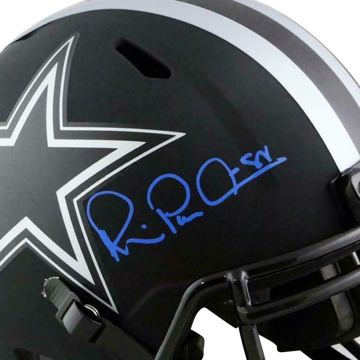 Michael Irvin Dallas Cowboys Signed F/S Eclipse Speed Helmet (BAS COA)