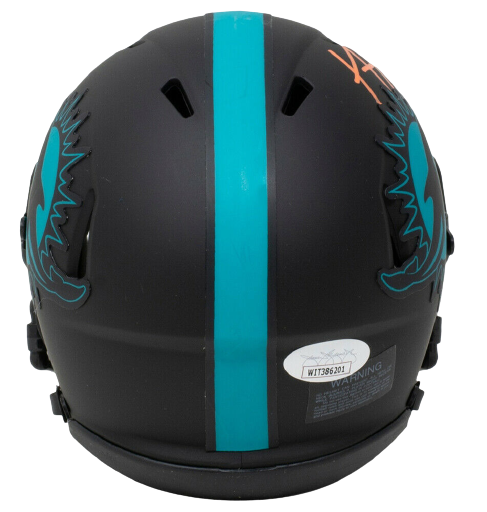 Xavien Howard Miami Dolphins Signed Mini Speed Replica Eclipse Helmet (JSA COA)