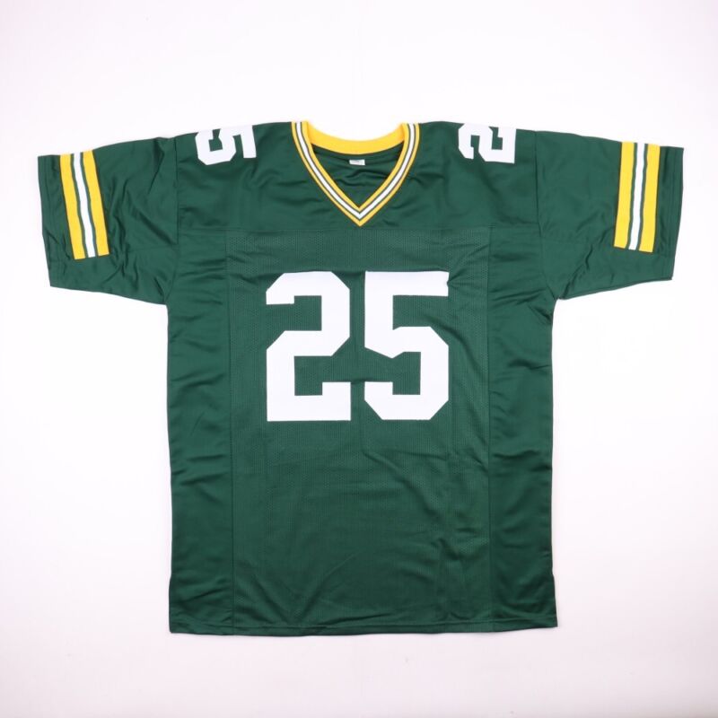 DORSEY LEVENS SIGNED AUTOGRAPHED GREEN BAY PACKERS CUSTOM JERSEY PSA COA