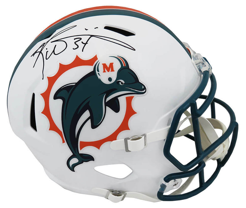 Ricky Williams Miami Dolphins Signed 1990's T/B Riddell F/S Speed Replica Helmet (SCHWARTZ)