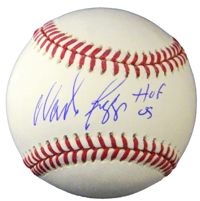 WADE BOGGS Signed Rawlings Official MLB Baseball w/HOF 05 (SS COA)