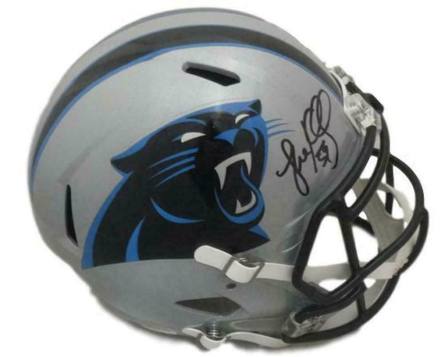 Luke Kuechly Carolina Panthers Signed Speed Replica Helmet (JSA COA)