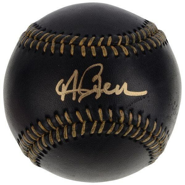 ANDREW BENINTENDI Boston Red Sox Signed Black Leather Baseball (FAN COA)