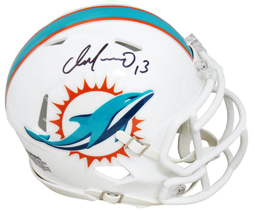 Dan Marino Miami Dolphins Signed Riddell Speed Mini Helmet (SCHWARTZ)
