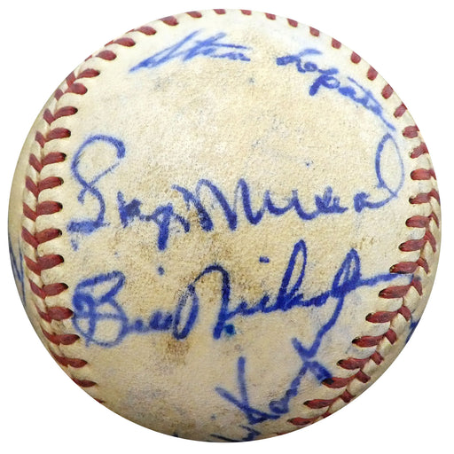 1950 Cardinals St. Louis Cardinals Signed Stan Musial Baseball with 19 Signatures A52636 (BAS COA), , 