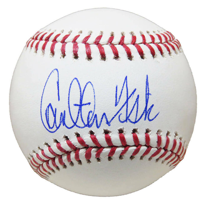 CARLTON FISK Signed Rawlings MLB Baseball (SS COA)