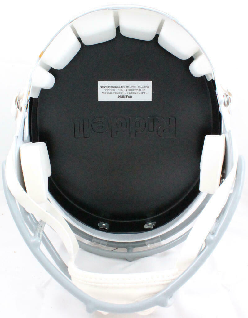 Jason Taylor Miami Dolphins Signed F/S Tribute Speed Replica Helmet W/ HOF (BAS COA)