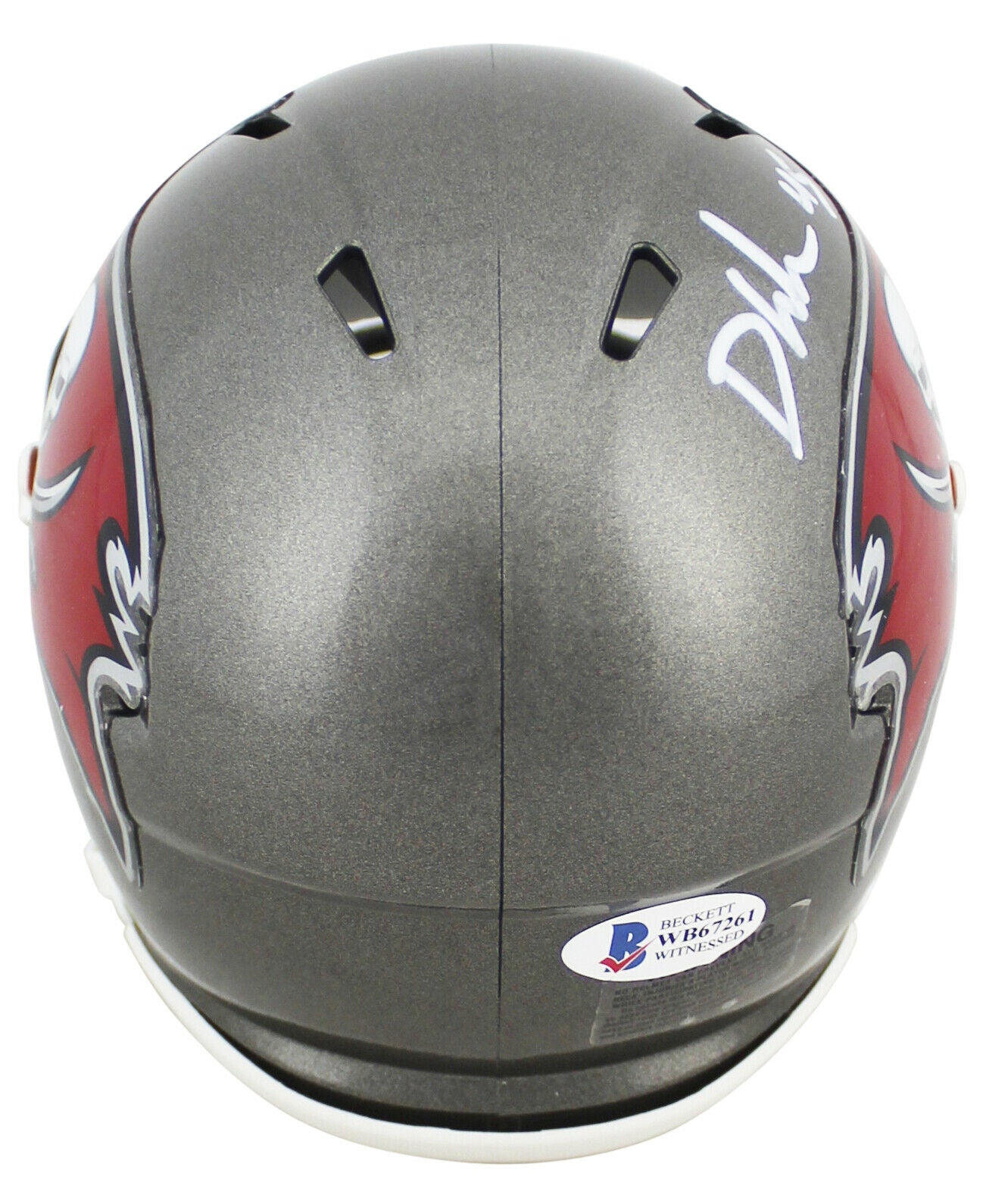 Devin White Tampa Bay Buccaneers Signed Speed Mini Helmet (BAS COA)
