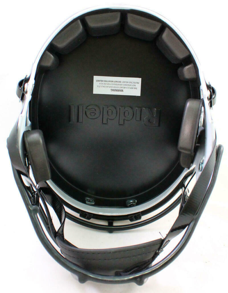 Deion Sanders Signed Dallas Cowboys Lunar Speed F/S Helmet - (BAS COA)