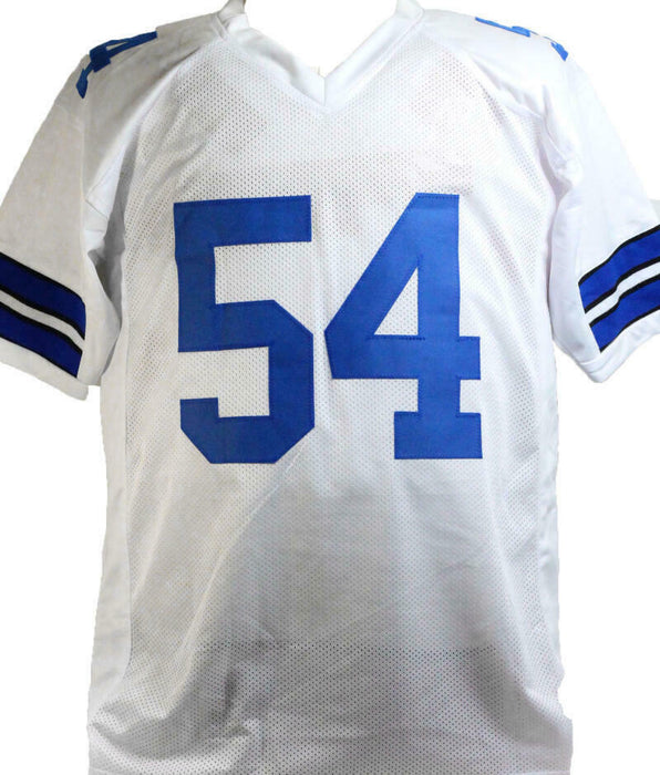 Jaylon Smith Dallas Cowboys Autographed White Pro Style Jersey- (BAS COA)
