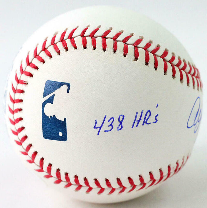 Andre Dawson Autographed Rawlings OML Baseball w/ 3 Insc (JSA COA)