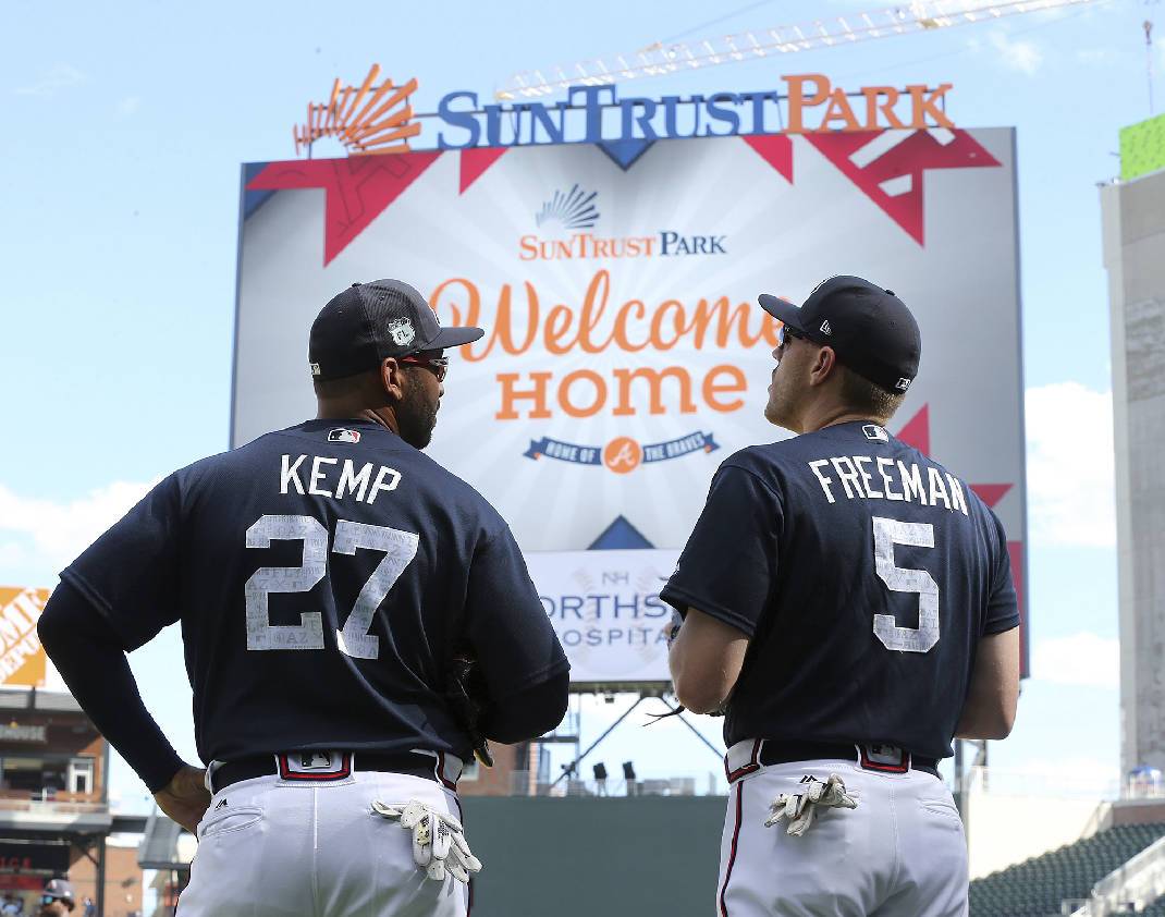 BRAVES END DODGERS' 11-GAME WINNING STREAK