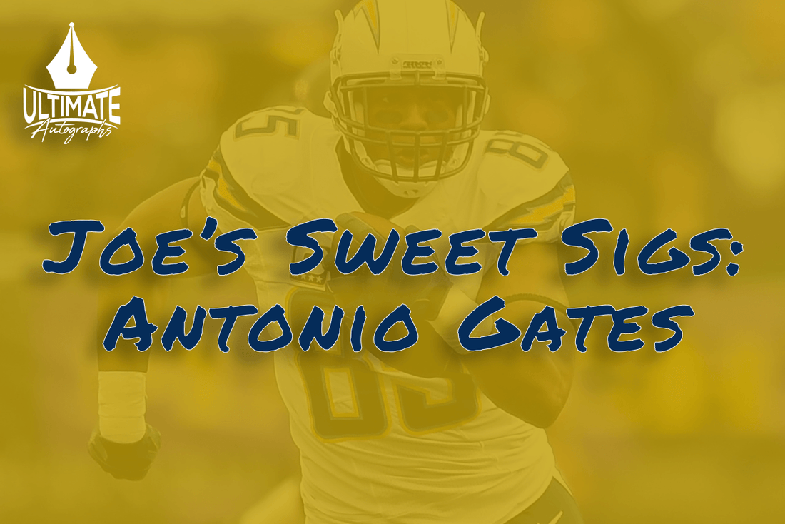 Joe's Sweet Sigs: Antonio Gates