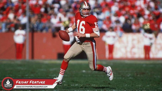 Friday Featured Athlete: San Francisco 49ers and NFL Legend Joe Montana