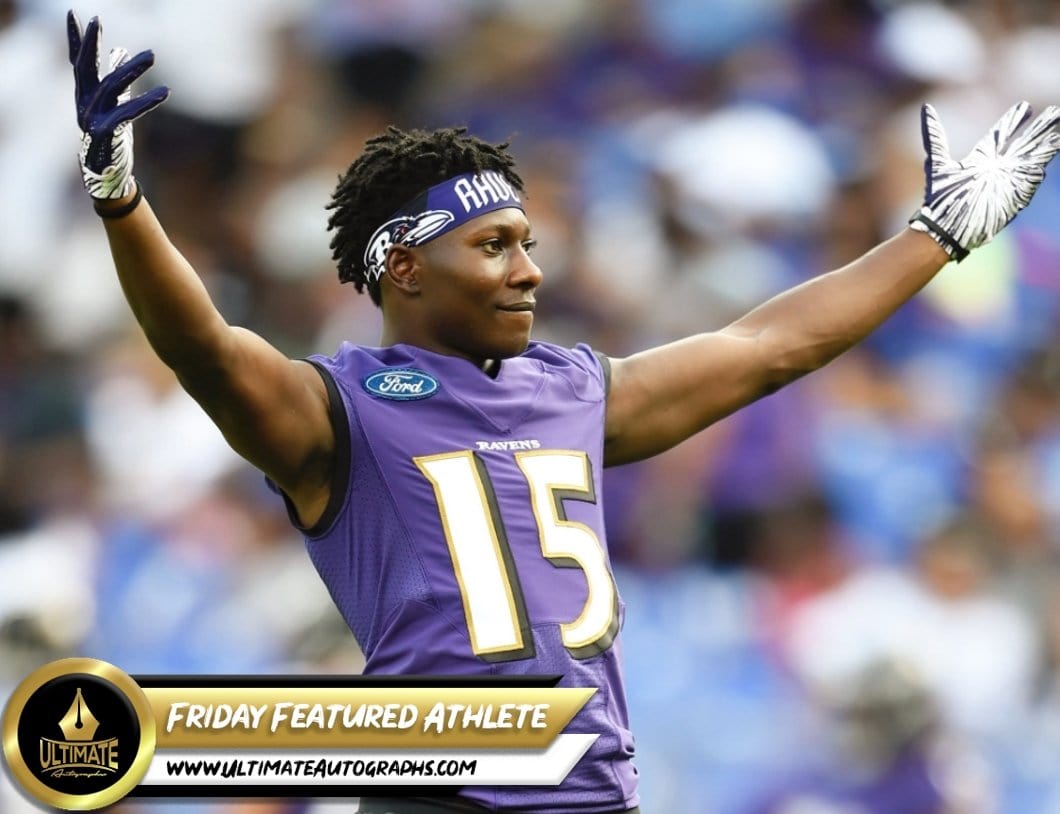 Friday Featured Athlete: Baltimore Ravens Top Draft Pick Marquise 'Hollywood' Brown