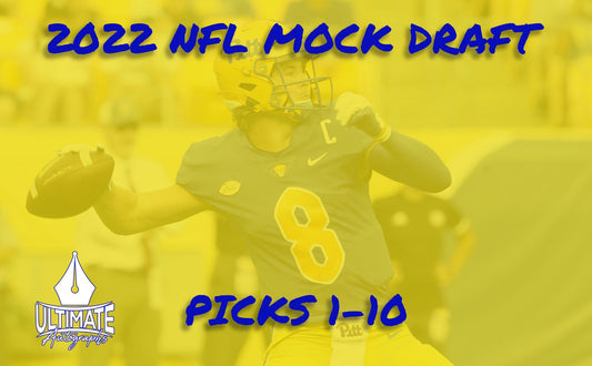 NFL Mock Draft: Part 1