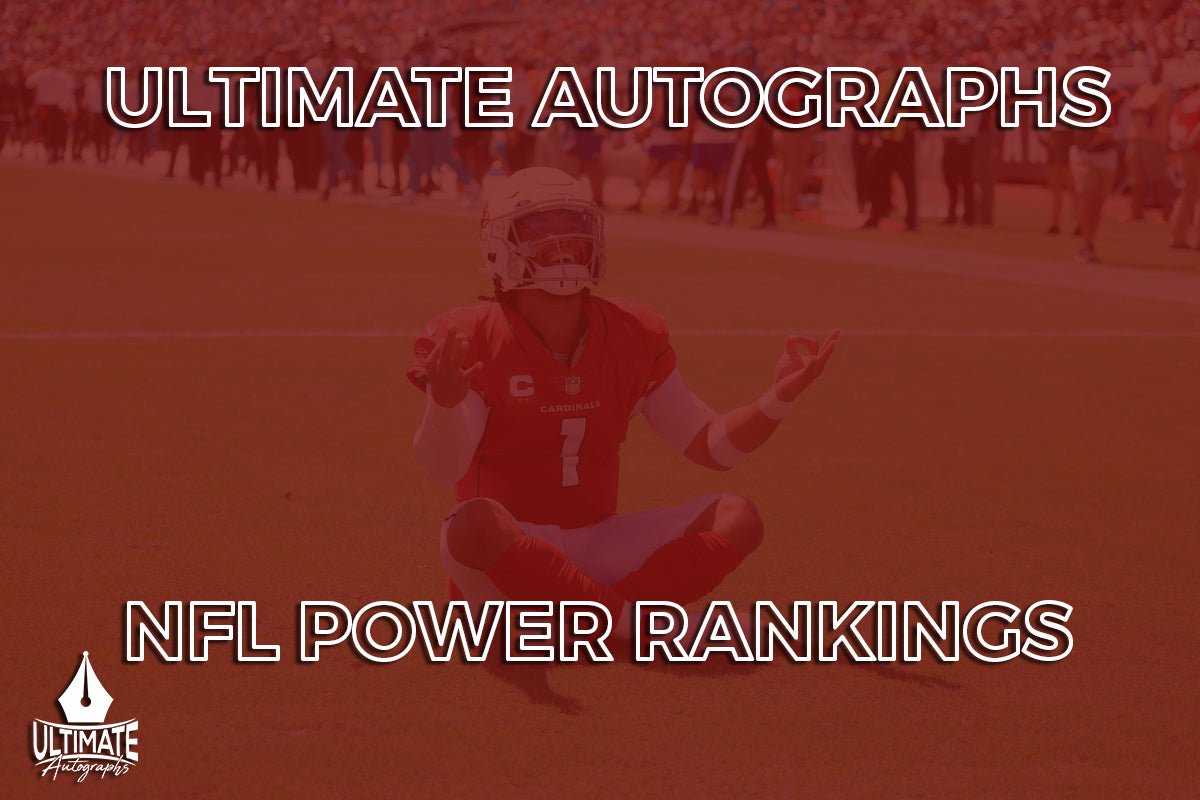 Week 6 NFL Power Rankings — Ultimate Autographs