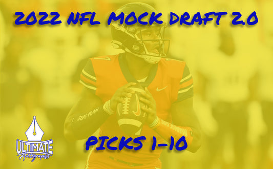 2022 NFL Mock Draft 2.0: Part 1