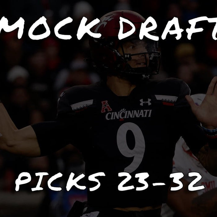 UA NFL 2022 Mock Draft 3.0: Picks 23-32