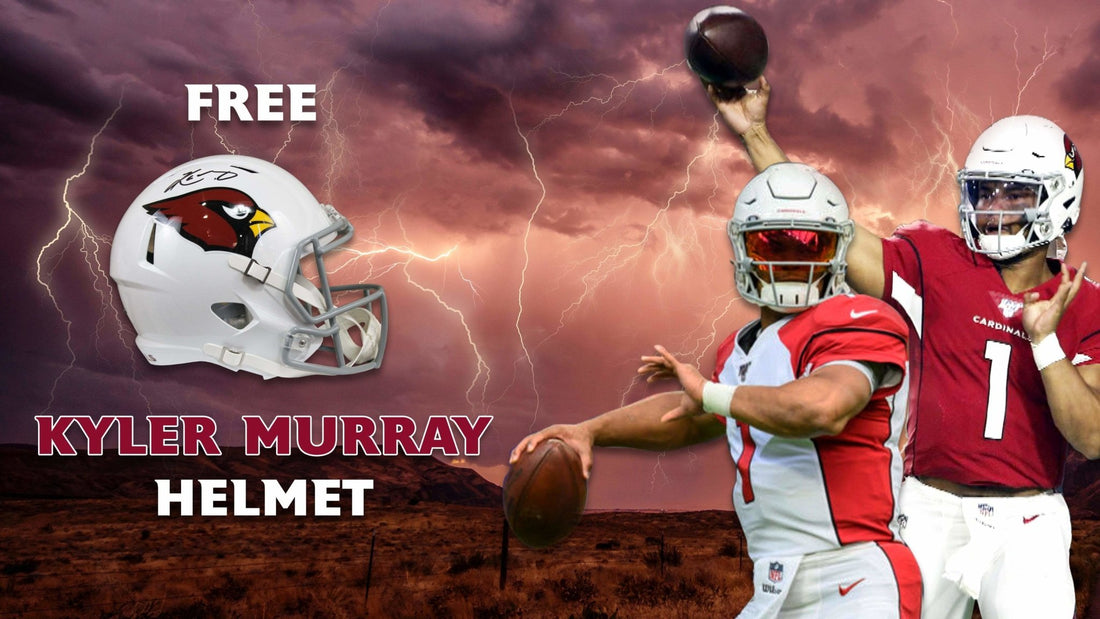 Free Autographed Sports Memorabilia Giveaway: Kyler Murray Signed Helmet