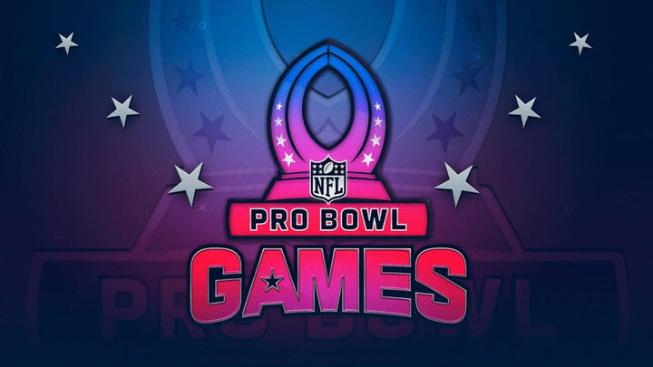 NFL Pro Bowl field with AFC and NFC end zones