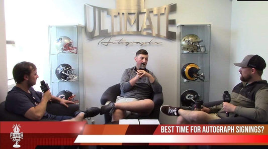 Fresh Ink by Ultimate Autographs - Best Time For Autograph Signings?