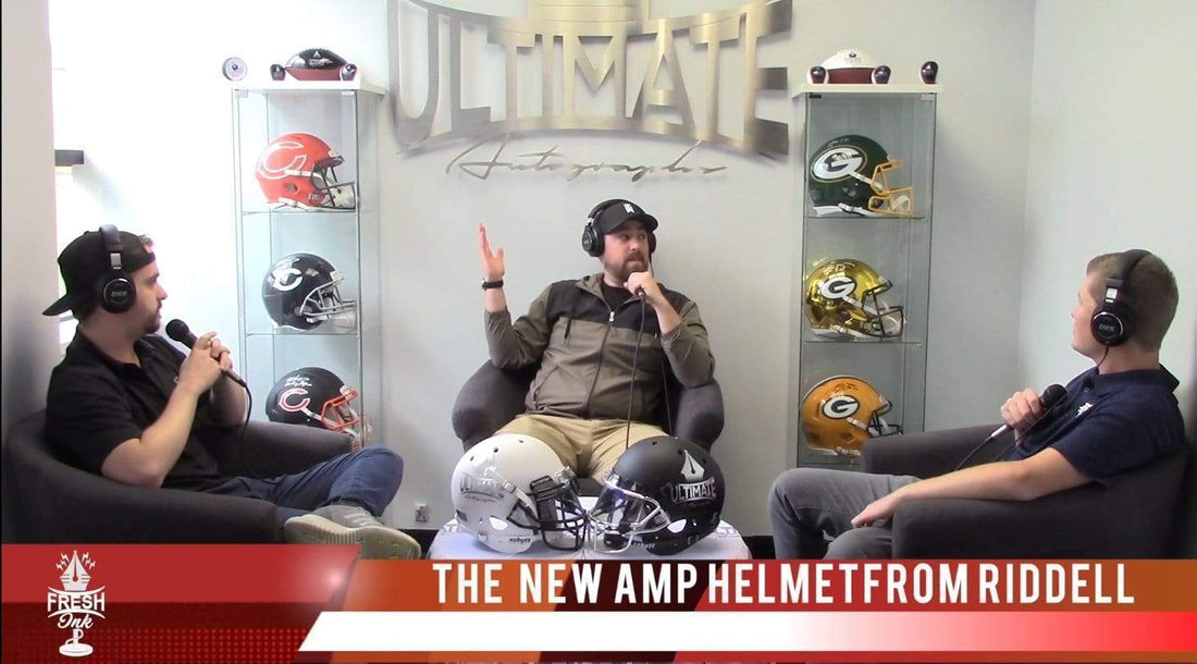 Fresh Ink by Ultimate Autographs - Riddell NFL Amp Helmets Review