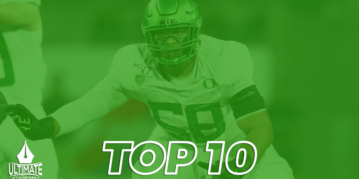 Top 10 Players In The 2021 NFL Draft — Ultimate Autographs