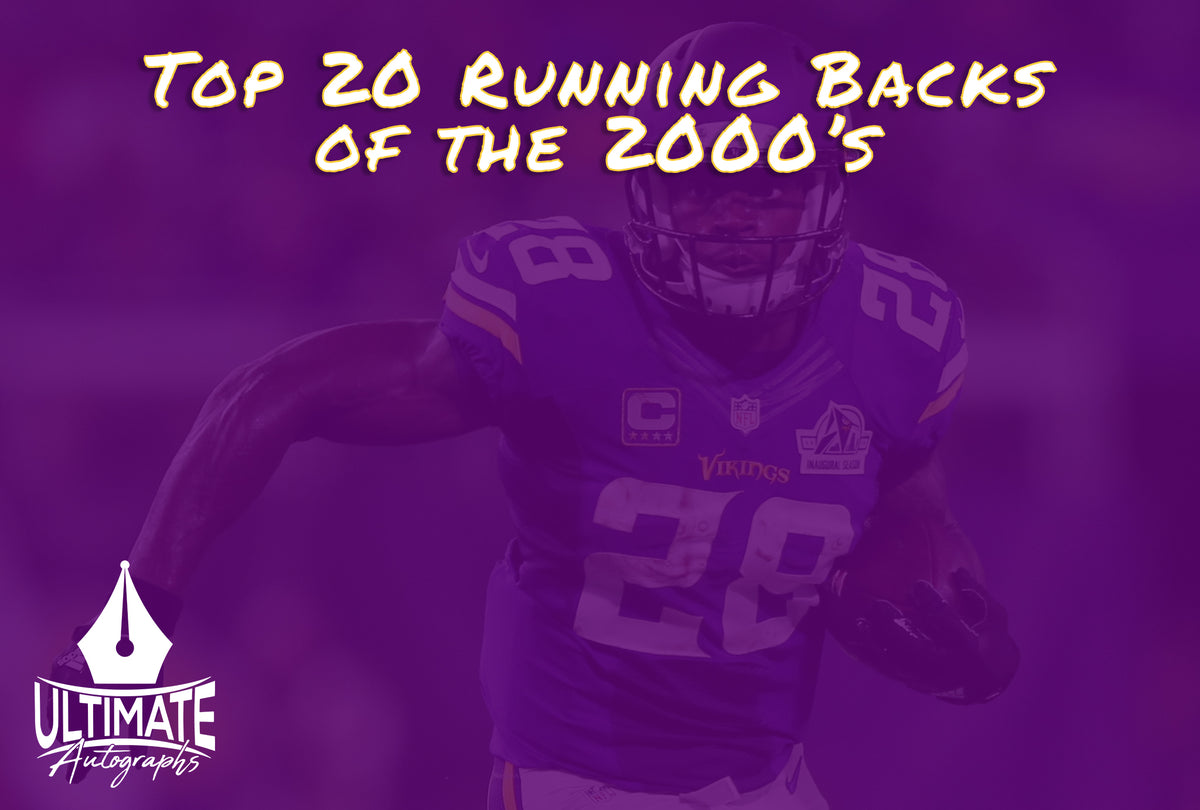 Top 20 Running Backs of the 2000's 10 1 — Ultimate Autographs