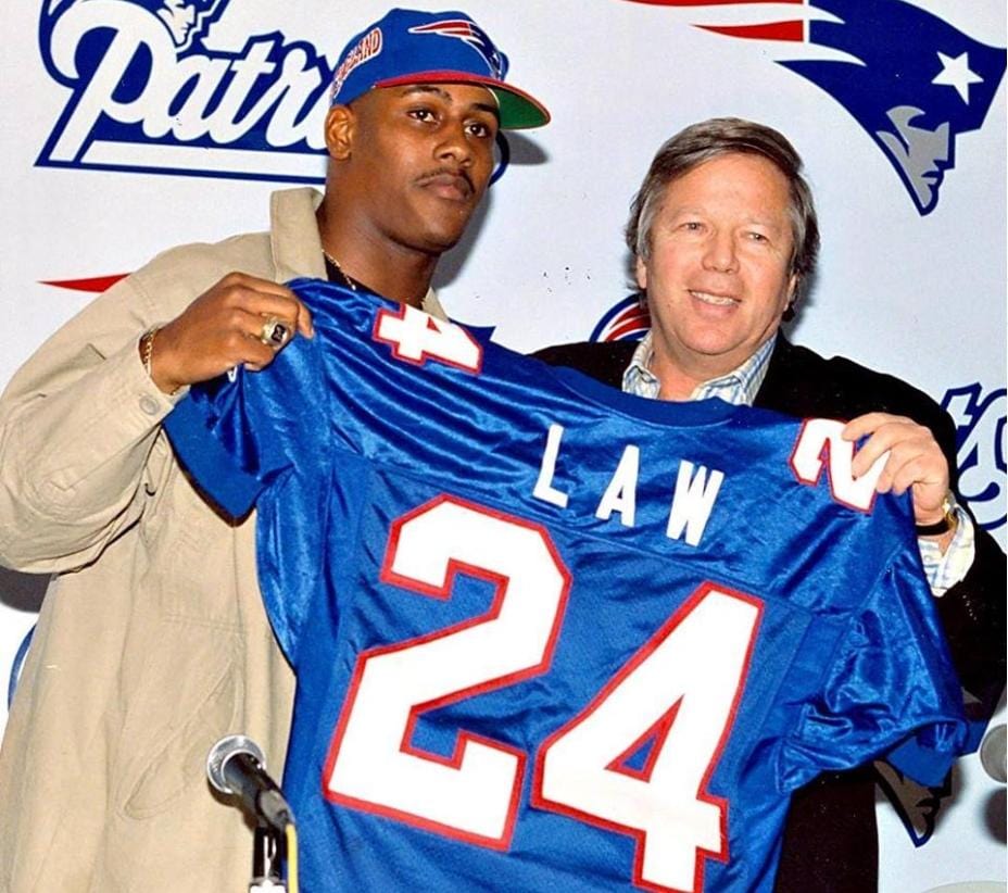 Friday Featured Athlete: New England Patriots Legend Ty Law