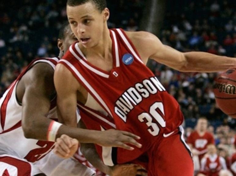 Throwback Thursday: Steph Curry Drops 40 points in 2008 Upset of Gonzaga