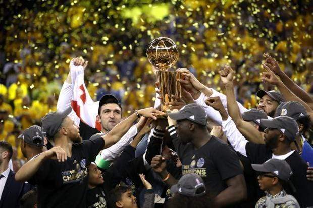 THE GOLDEN STATE WARRIORS ARE YOUR NEW NBA CHAMPIONS