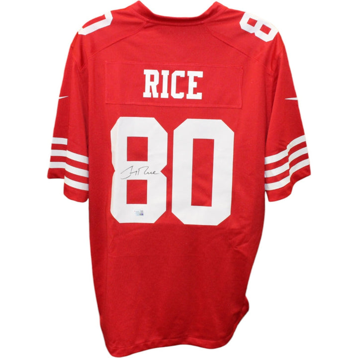 Signed Jerry Rice San Francisco 49ers jersey
