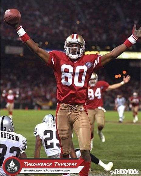 Pin on Jerry Rice - Best Wide Receiver In The History of the NFL