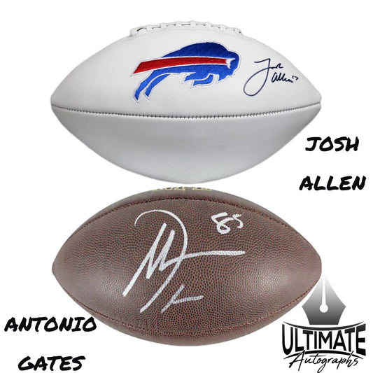 Signed Footballs or Autographed Footballs