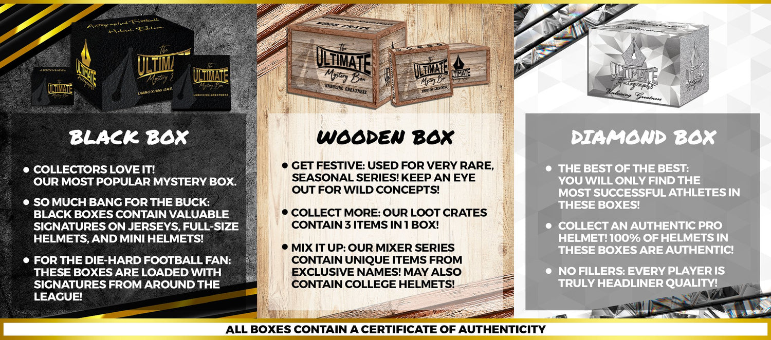 The Ultimate Sports Memorabilia Mystery Boxes