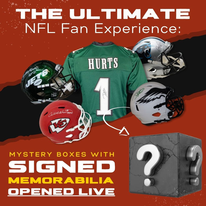 Live Break #1 - Autographed Football Jersey Mystery Box - Go Deep! - 5/1/24 12:00 PM CT
