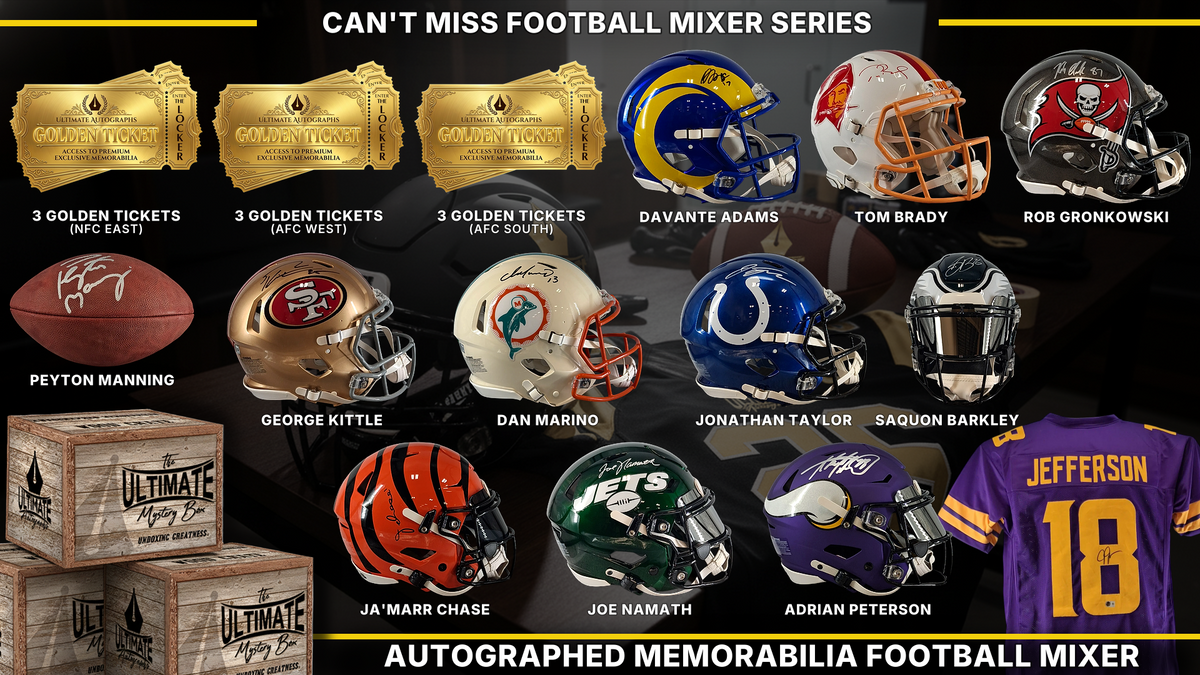 UA headliner graphic — Can't Miss Football Mixer Live Break Series