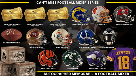 UA headliner graphic — Can't Miss Football Mixer Live Break Series