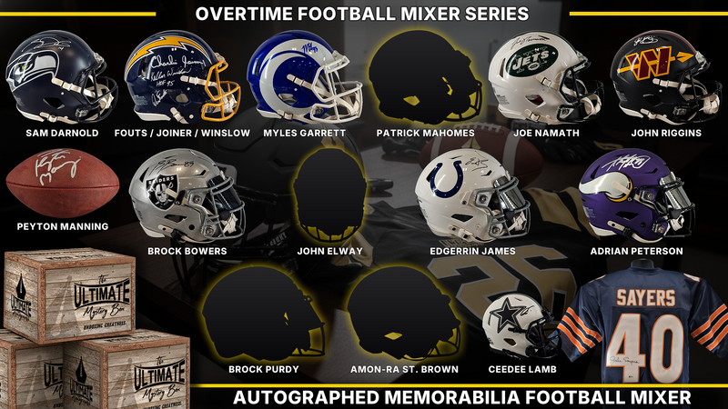 UA headliner graphic — Overtime Football Mixer Live Break Series