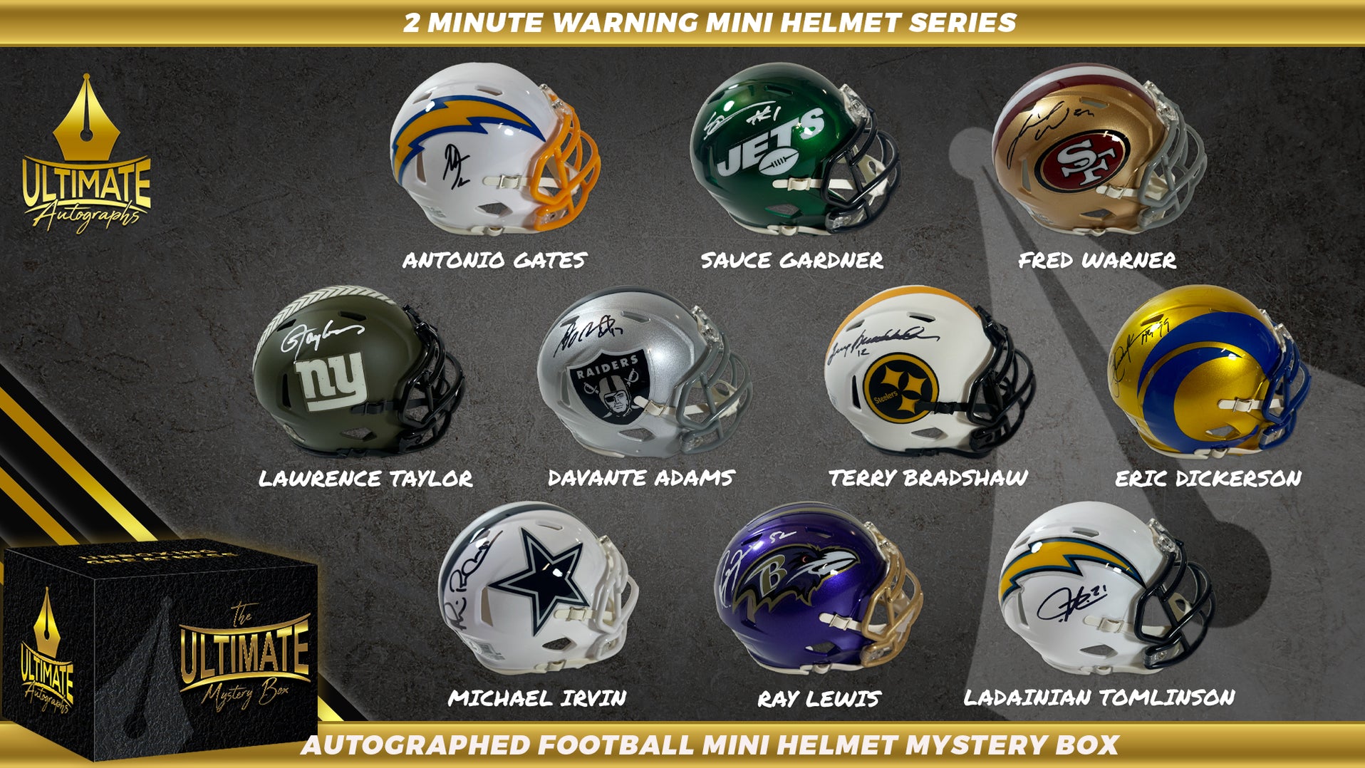 The High Level Mini Helmet Football Mystery Box! — Ultimate Autographs