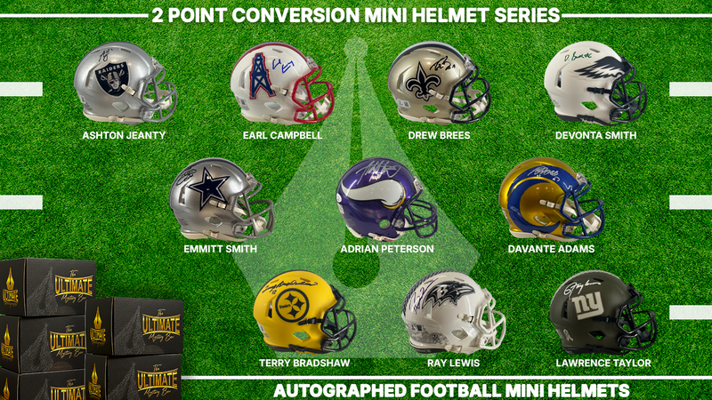 Two Point Conversion NFL Mini Helmet Live Break Series