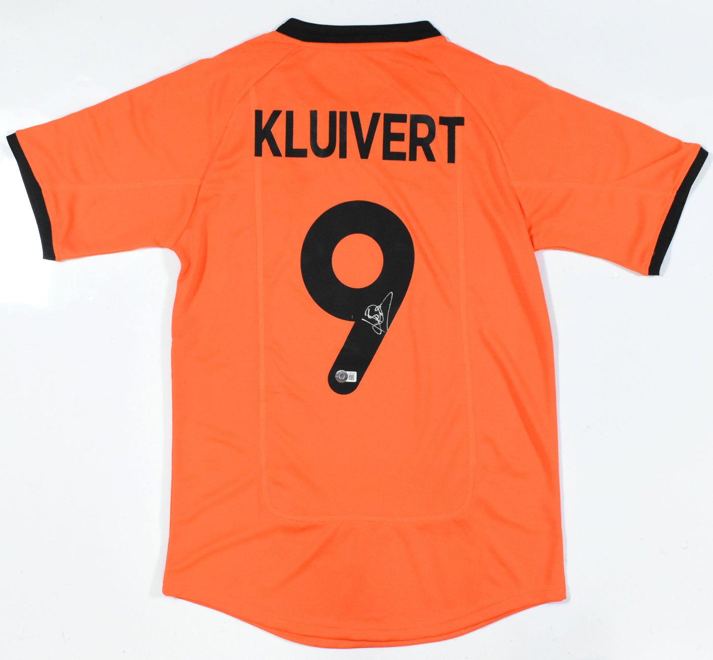 Patrick Kluivert Signed Netherlands National Team Home Jersey