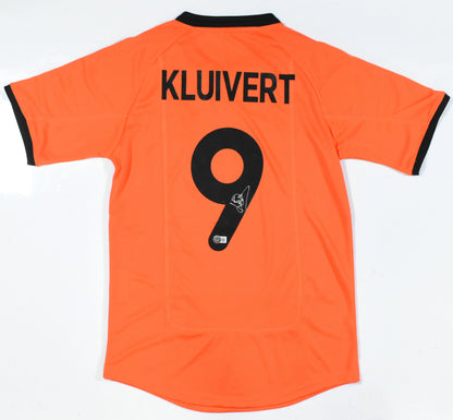 Patrick Kluivert Signed Netherlands National Team Home Jersey